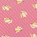 Load image into Gallery viewer, Bettie Page Plus Size Red & White Stripe Banana Bunch Swim Top