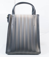 Load image into Gallery viewer, Black Accordion Jelly Mini Tote