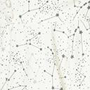 Load image into Gallery viewer, 1950s Cream Constellation Print Ellen Swing Dress