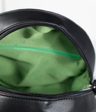 Load image into Gallery viewer, Beetlejuice x Unique Vintage Black & Green Stripe Crossbody