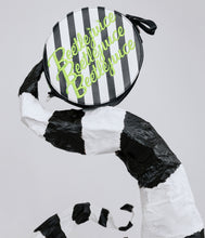 Load image into Gallery viewer, Beetlejuice x Unique Vintage Black & Green Stripe Crossbody