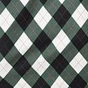 Load image into Gallery viewer, Dark Green & White Diamond Plaid Print Bow Blouse