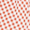 Load image into Gallery viewer, 1950s Rust Red & White Gingham Caterina Swing Dress