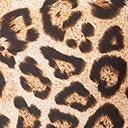 Load image into Gallery viewer, Unique Vintage Plus Size Leopard Print Monroe Halter Swim Top