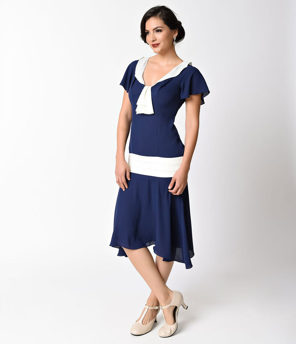 drop waist flapper style dress Strapless Cat‑Eye Ball Gown With Drop Waist main image 1