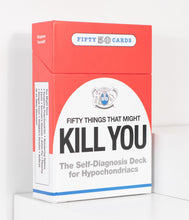 Load image into Gallery viewer, Fifty Things That Might Kill You Card Deck
