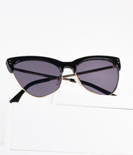 Load image into Gallery viewer, Black Top Frame Space Ranger Sunglasses
