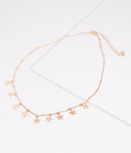 Load image into Gallery viewer, Golden Star Chain Necklace Set
