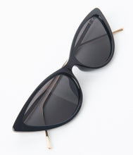 Load image into Gallery viewer, Classic Black Cat Eye Sunglasses
