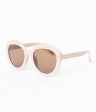 Load image into Gallery viewer, Blush Pink Retro Rounded Sunglasses
