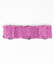 Load image into Gallery viewer, Bright Purple Ruffle Elastic Cinch Belt
